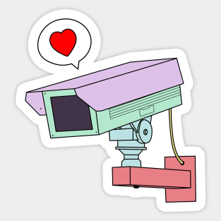 The Camera Loves You Sticker